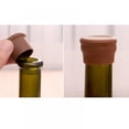thumbnail image 6 of 5PCS Silicone Wine Stoppers - Wine Bottle Caps - Reusable and Unbreakable Sealer Covers - Stoppers to Keep Wine Fresh for Days with Air-Tight Seal, 6 of 6