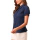 thumbnail image 5 of INSPIRAR CHIC Blusas de Algodón con Cuello Peter Pan y Botones Vintage para Mujeres Chic Azul Oscuro 2XL, 5 of 6