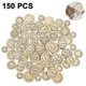 thumbnail image 1 of 150 Botones Hechos a Mano Hechos con Amor Botones de Madera Redondos de 15 mm y 20 mm Botones de Madera para Costura y Manualidades Decorativas, 1 of 5
