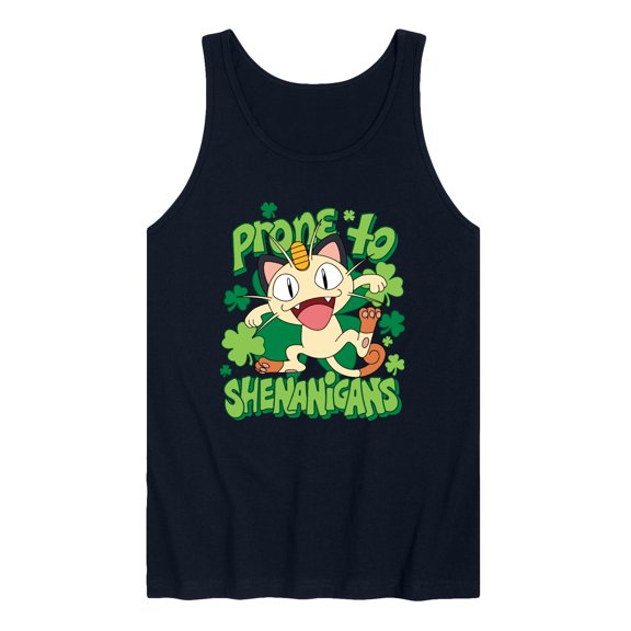 Pokémon - Shenanigans Meowth - Men's Sleeveless Graphic Tank