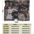 thumbnail image 3 of Stefan Salvatore Fleece Blanket Throw Blanket for Couch - Cozy Luxury Bed Blanket Microfiber and Throws for Sofa, 3 of 6