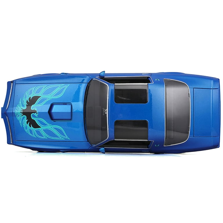 1978 Pontiac Firebird Trans Am Blue Metallic with Hood Graphics