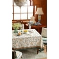 thumbnail image 6 of Linen Floral Tablecloth,Decorative Thick French Table Cloth Rectangle Square for Kitchen Dining 60"*84", 6 of 6