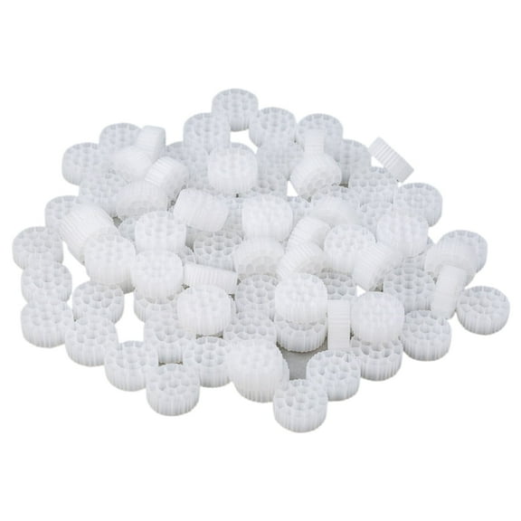 K3 Bio Media Plus 10 Gallons - Ultimate MBBR Filter for Aquariums & Ponds | Eco-Friendly Biological Filtration | Supports Nitrification Cycle | Perfect for Aquaponics & Hydroponics