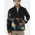 thumbnail image 2 of Ozark Trail Men's & Big Men's Mixed Media Fleece Jacket, Sizes S-3XL, 2 of 7