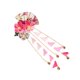 thumbnail image 3 of 1 unid estilo japonés horquilla pinza de pelo de borla larga tocado de novia clásico decoración de pelo de boda para mujer rosa, 3 of 7