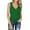 Green, variant on Dellytop Womens V Neck Loose Fit Sleeveless Casual Summer Tank Tops