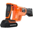 thumbnail image 6 of GOODSMANN 18V Li-ion Battery Cordless Compact Reciprocating Saw with 1500 mAh Battery, Variable Speed Reciprocating Saw with 2 Reciprocating Saw Blades(1 Blade Wood and 1 Blade Metal) 9923-1014-01, 6 of 10