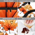 thumbnail image 4 of Pumpkin Double-Layered Insulated Lunch Bag with Dual Compartments | Large Capacity Reusable Lunch Bags for Men and Women | 7.1x11.4x16.1 Inches Handheld Meal Bag for Work and School, 4 of 6