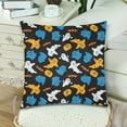 thumbnail image 3 of MKHERT Cute Bats With Penguins Pillowcase Pillow Protector Cushion Cover 18x18 inch,Set of 2, 3 of 3