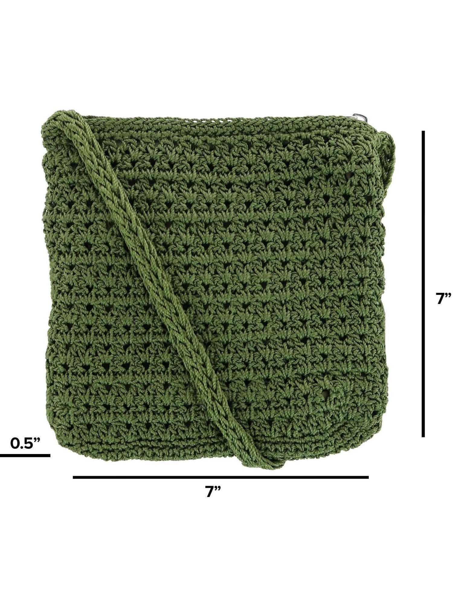 CTM  Crochet Crossbody Handbag (Women)