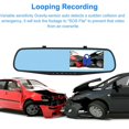 thumbnail image 4 of MesaSe 3 in 1 Camera Car Dash Cam with 4” Touch Screen  Car DVR 170 Degree 1080P HD Dash Cam Dual Lens Dashcam w/Rear View Camera Car Front Back Inside Video Recorder, 4 of 9