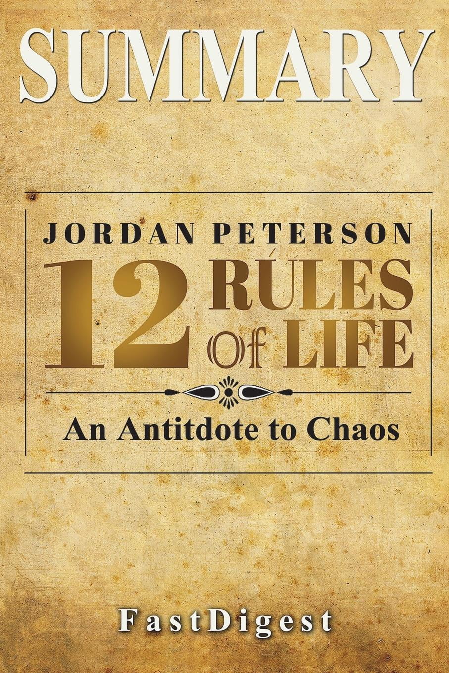 12 rules for life audiobook chapter time markers