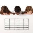 thumbnail image 4 of HOMEMAXS 16 pcs Border Adhesive Tape Art Tape Self-adhesive Grid Marking Tapes Whiteboard Gridding Tape (Black), 4 of 8