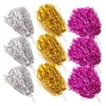 thumbnail image 4 of 9 Uds pompones de porristas accesorios adornos gimnasia animar pompones accesorios de porristas, 4 of 6