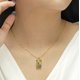 thumbnail image 3 of JeenMata Collar de Tarot - El Mago - Joyas con Colgante de Tarot Personalizadas para Unisex en Baño de Oro Amarillo, 3 of 6