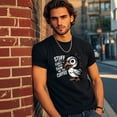 thumbnail image 5 of Colevkie Men’s Funny Saying Quote T-shirt Coffee Lovers Tee Tops Sarcastic Novelty Graphic T-Shirt(Black-Men,XS), 5 of 7