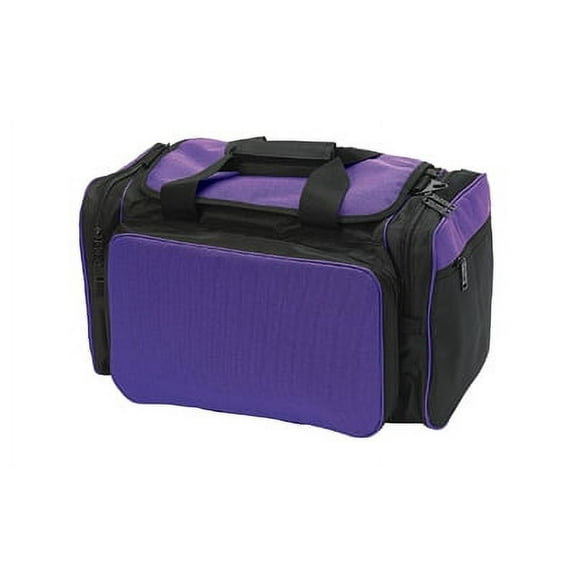 US PeaceKeeper P22214 Purple w/Black 600 Denier Polyester Large Range Bag
