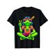 thumbnail image 1 of Peace Frog Groovy Hippie Retro Colorful Vibes T-Shirt, 1 of 6