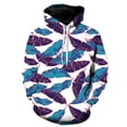 thumbnail image 3 of 2024 Nueva sudadera con capucha 3D con flores para mujer y hombre, ropa de verano de color, sudaderas Harajuku, ropa de calle de gran tamaño, sudadera con capucha, 3 of 5