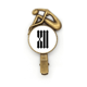 thumbnail image 1 of Numeros romanos doce en negro silueta Broche broche broche broche Metal retro, 1 of 3