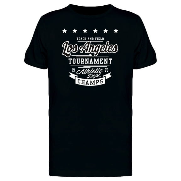 Los Angeles Tournament 1976 T-Shirt Men -Image by Shutterstock, Male 3X-Large