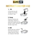 thumbnail image 4 of LUXCAT Fresh Scent Premium Clumping Bentonite Cat Litter, 14 lb. Box, 4 of 7