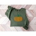 thumbnail image 6 of Paw Print Pumpkin Shirt, Halloween Dog Mom Sweatshirt, 6 of 9