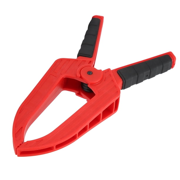 Abrazadera de resorte con punta larga y plana, abrazadera de fijación de plástico, accesorio para carpintería, apertura de 2 pulgadas, 50mm
