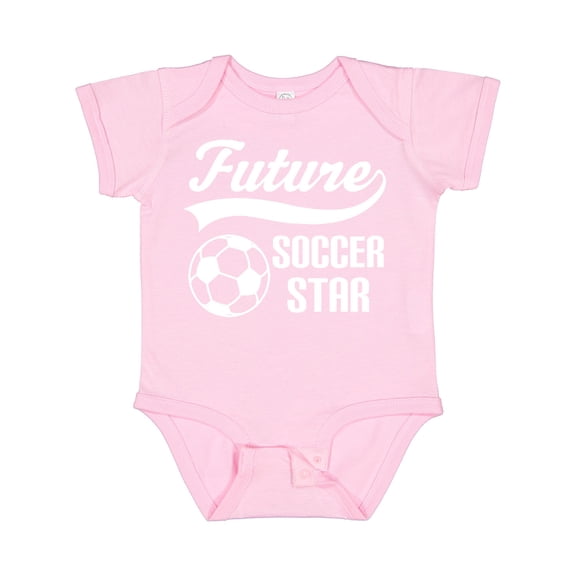 Inktastic Future Soccer Star Ball Sports Boys or Girls Baby Bodysuit