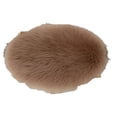 thumbnail image 1 of Inteprter Cojín para silla de diámetro de 30cm, almohadilla gruesa para asiento, alfombra cálida de Color sólido, sala de estar, dormitorio, Decoración del hogar Caqui, 1 of 6