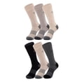 thumbnail image 3 of Chaps Athletic Half Cushion Crew 6-Pack Men's, Sock Size 10-13, 3 of 5