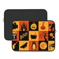 thumbnail image 2 of Pofeuu Halloween Banner Symbols Print Laptop Carrying Case,13-15-Inch Laptop and Tablet, Sleek Design, Durable and Water-Repellent Fabric, Business Casual or School-15 inch, 2 of 8
