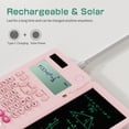 thumbnail image 4 of Calculadora científica ROATEE 991ES Max con pantalla de 4 líneas, color rosa, 4 of 8