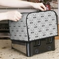 thumbnail image 7 of Haiem Panda Bear Print Toaster Covers 4 Slice Wide Slot,Bread Dust Cover & Fingerprint Protection,Bread Machine Cover,Appliance Covers, 7 of 7