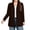 Brown, variant on Womens Oversized Cardigan Long Sleeve Lightweight Open Front Casual Layering Fall Tops