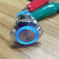 thumbnail image 4 of Interruptor de botón, 2 piezas de 19 mm, LED azul, interruptor de botón de reinicio, interruptor de botón, diseño de última generación Jadeshay A, 4 of 8