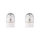thumbnail image 1 of Cateissary trituradora de pastillas multifuncional 3 en 1 divisor de pastillas pequeña caja divisora ​​de medicinas divisor de pastillas para pastillas blanco 2piezas Cateissary CBP209703, 1 of 6
