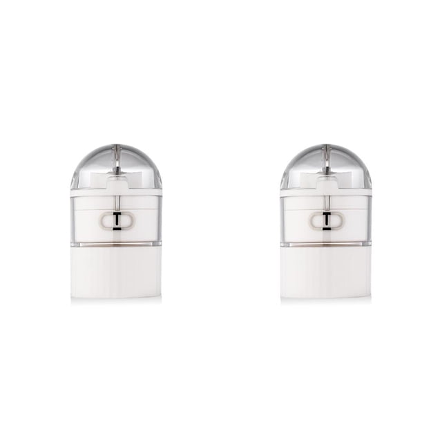 Bearachild Trituradora de pastillas Kit de resoplido multifuncional Divisor de pastillas Caja divisora de medicina pequeña Caja de almacenamiento blanco 2piezas Bearachild CBP209703