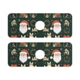 thumbnail image 7 of Yayeee Faucet Mat for Kitchen Sink 14.7" Diatomite Long Splash Guard Pad, Whimsical Christmas, 2 Pack, 7 of 7
