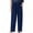 Dark Blue, variant on Mlzmgr Plus Size Women's Pajama Pants Knit Cotton Soft Comfy Trousers Loungewear Sleep Pants for Women
