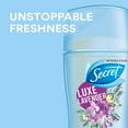 thumbnail image 4 of Secret Invisible Solid Deodorant Luxe Lavender 2.6 oz (Pack of 4), 4 of 6