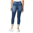 thumbnail image 2 of WallFlower Women's Pull On Denim Ankle High-Rise Insta Soft Juniors Jeans, 2 of 7