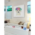 thumbnail image 5 of Marmont Hill "Dog with Flower Crown" by Thimble Sparrow Framed Painting Print, 5 of 5