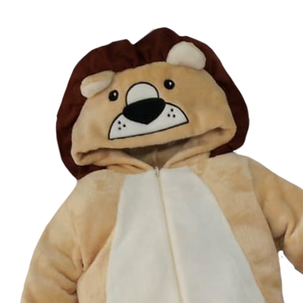 Mameluco con Gorro Bordado para NiÃ±o Leon Talla aÃ±os Kiss