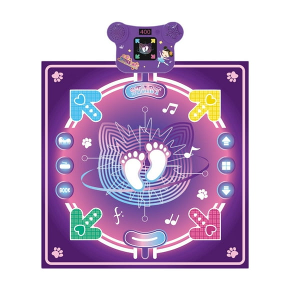 Tapete de baile, juguetes, juego de baile musical, 4 modos, juguete de cumpleaños, regalo, baile, tacto, juego Luz individual