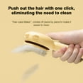thumbnail image 7 of absob Self-Cleaning Cat Brush for Shedding and Hair Removal - Grooming Tool for Long and Short Haired Cats and Dogs, 7 of 7