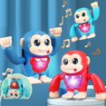 thumbnail image 2 of Mono giratorio 360, juguete con Control de voz, mono bailando, regalo para niños y niñas, 2 of 5