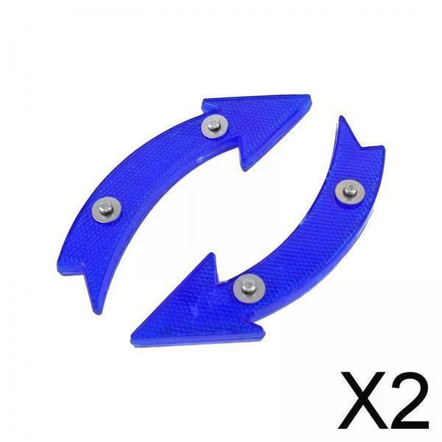 Paquete de 2-6 Reflectores de Rueda de Bicicleta de 2 Piezas Reflectores de Radios de Bicicleta para Bicicleta de Montaña y Carretera