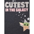 thumbnail image 3 of Star Wars Toddler Girls' Yoda Shorts Set, 2-Piece Set, 3 of 3